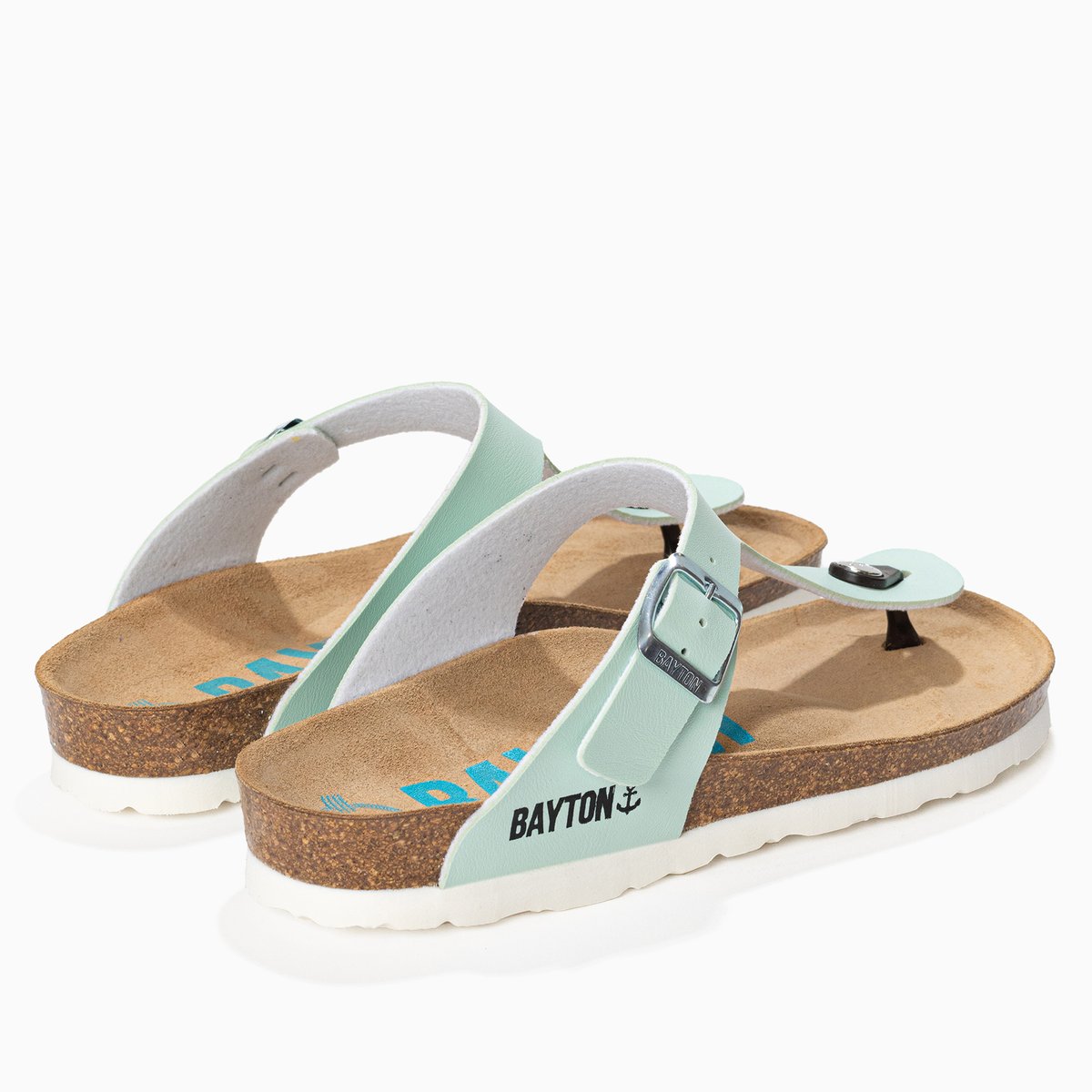 Tongs CARINS bleu horizon, BAYTON