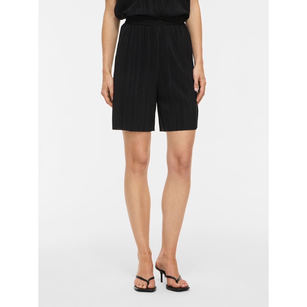 Short À Taille Haute noir - black1, VILA