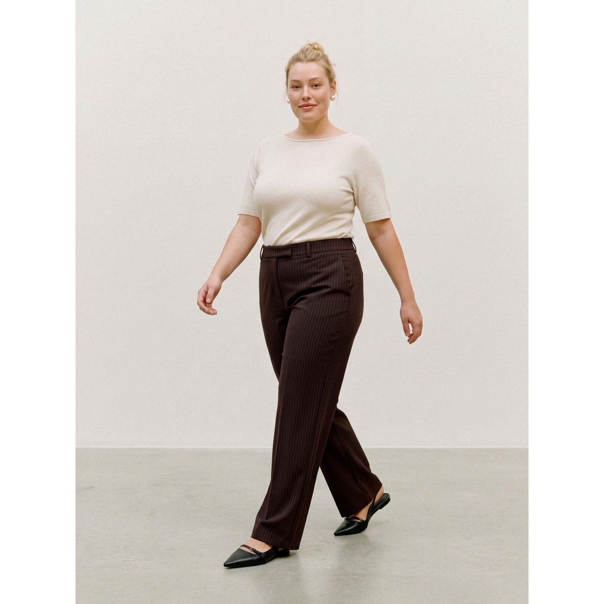Pantalon marron - chocolate torte 1, VERO MODA