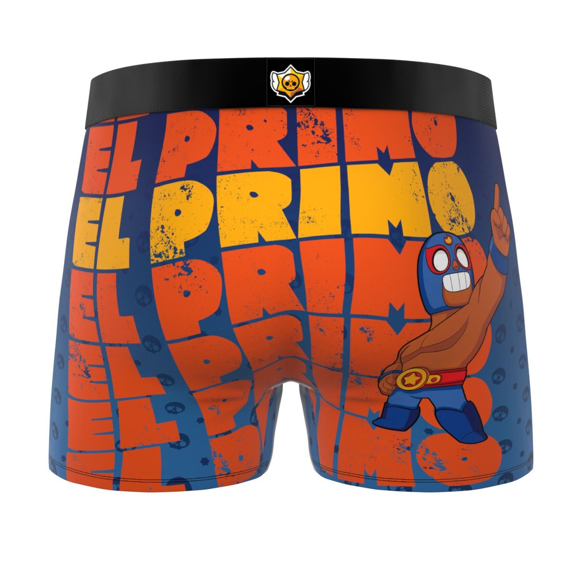 Lot De 3 Boxers Brawl Stars orange/violet/rouge/bleu/jaune, FREEGUN