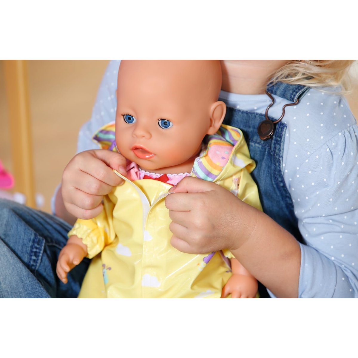 BABY born Deluxe - Tenue de pluie jaune, ZAPF CREATION