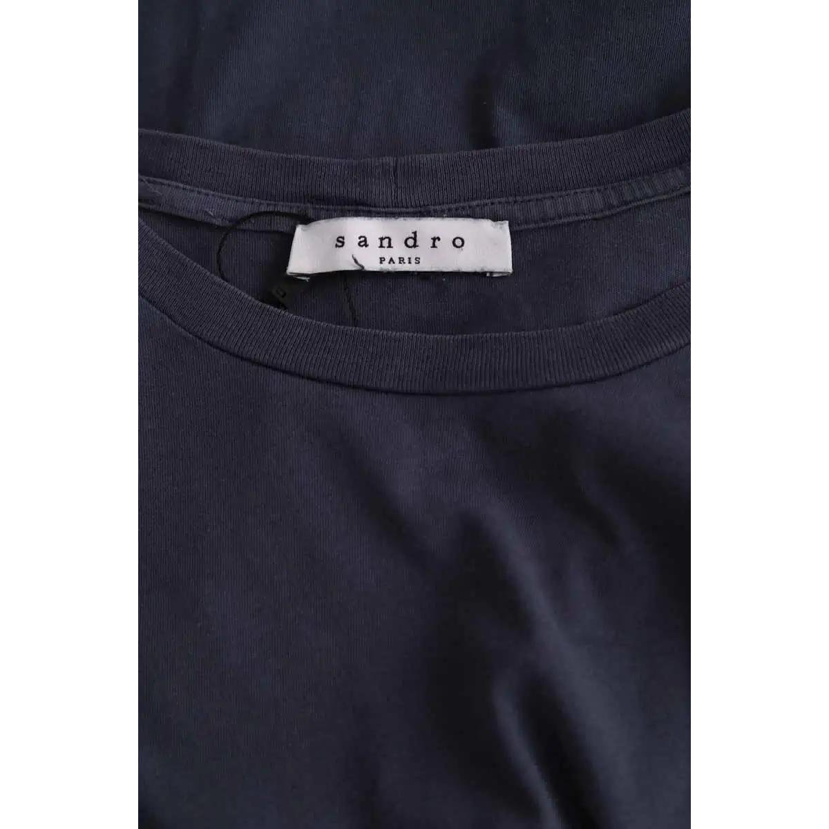 T-shirt - Très Bon État gris, SANDRO