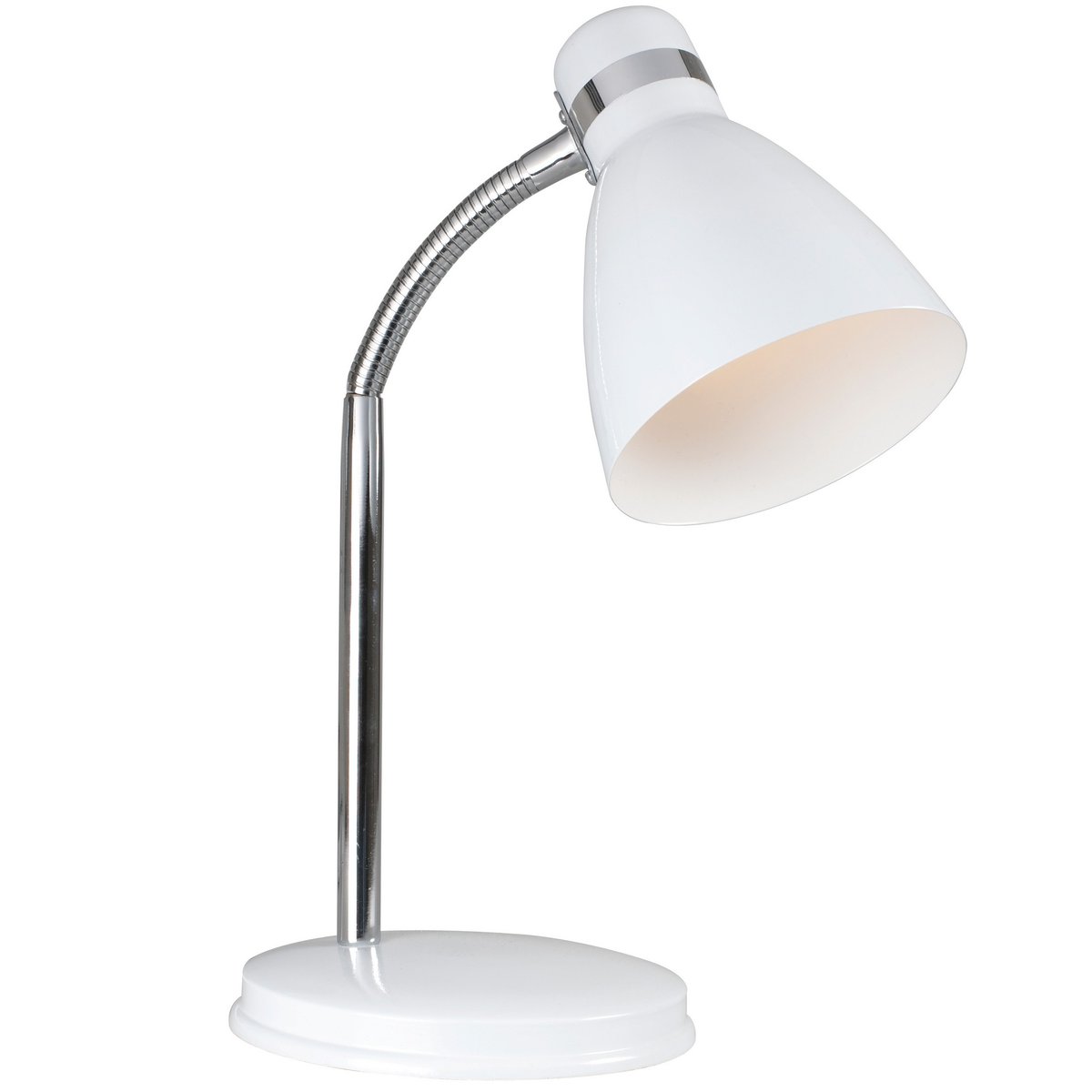 Lampe à poser design classique en métal, CYCLONE blanc, NORDLUX