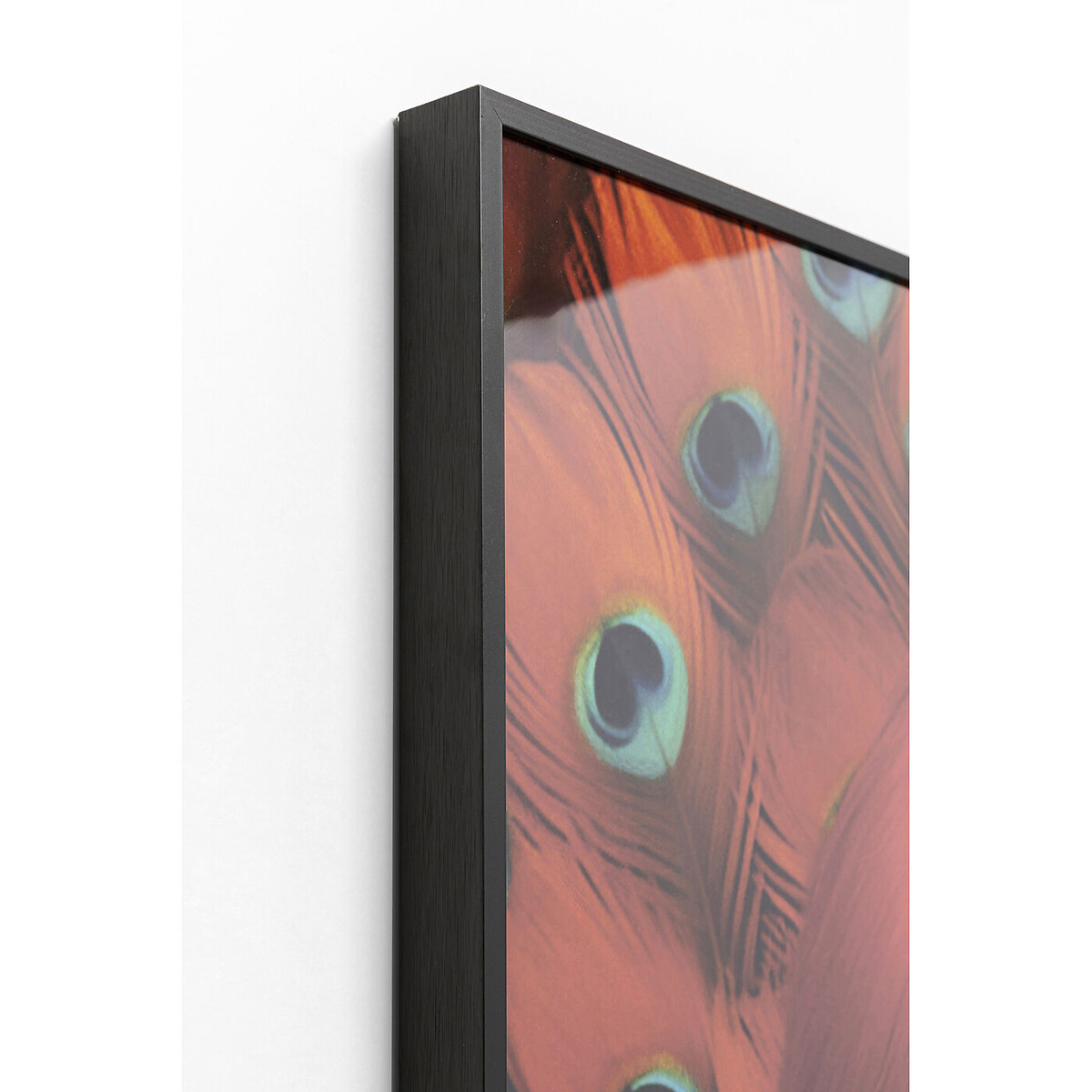 Tableau encadré LED Fancy rouge Lady 75x55cm multicolore, KARE DESIGN