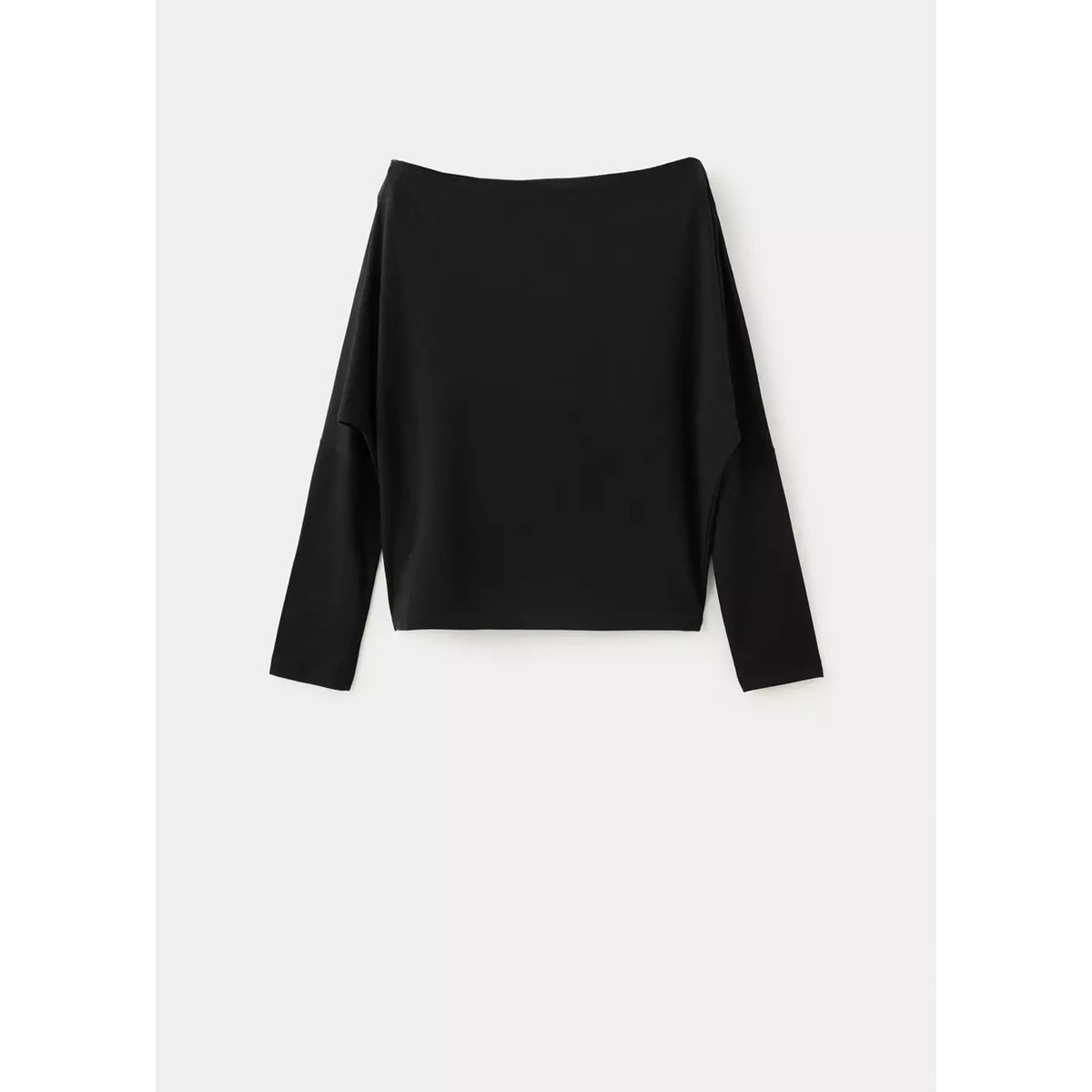 T-shirt manches chauve-souris noir, MANGO TEEN