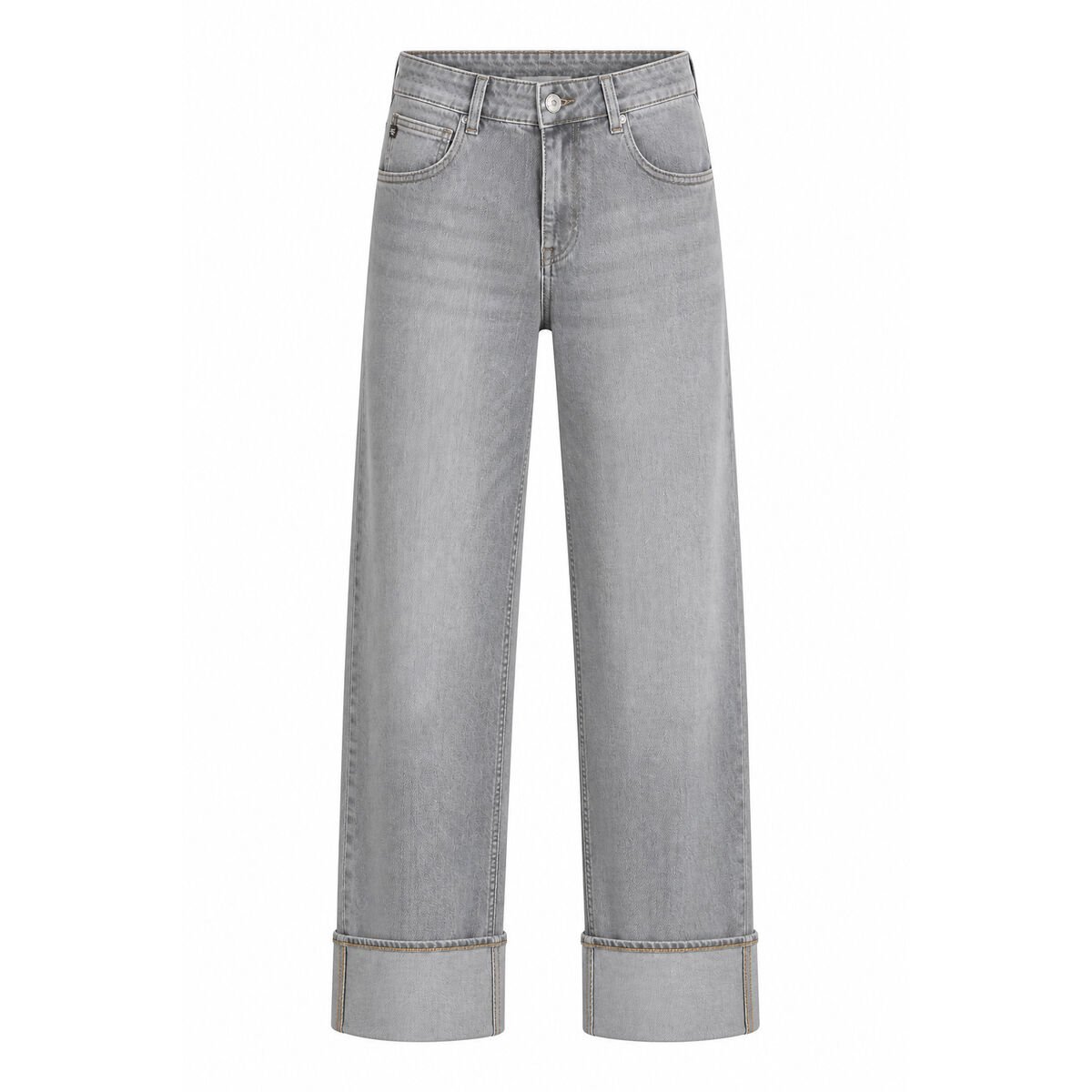 Jeans loose, large 400/60 girlfriend , 7/8ème grey, LE TEMPS DES CERISES