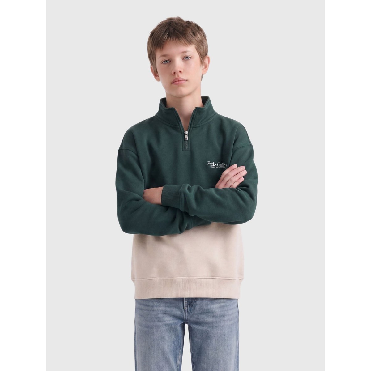 Sweat-Shirt En Polaire moonbeam 1, ONLY & SONS JUNIOR