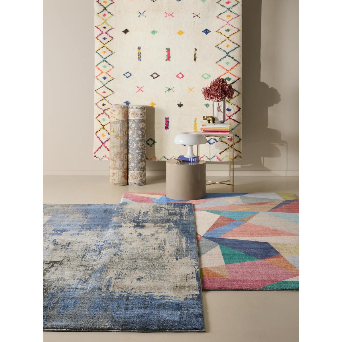 Tapis lavable MARA multicouleur, BENUTA 