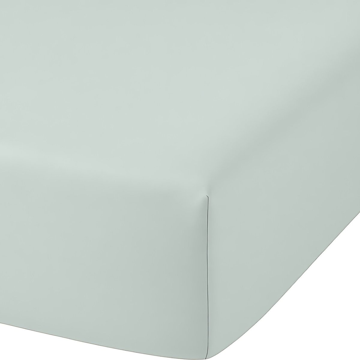 Drap housse de coton-bambou vert menthe, C DESIGN HOME TEXTILE
