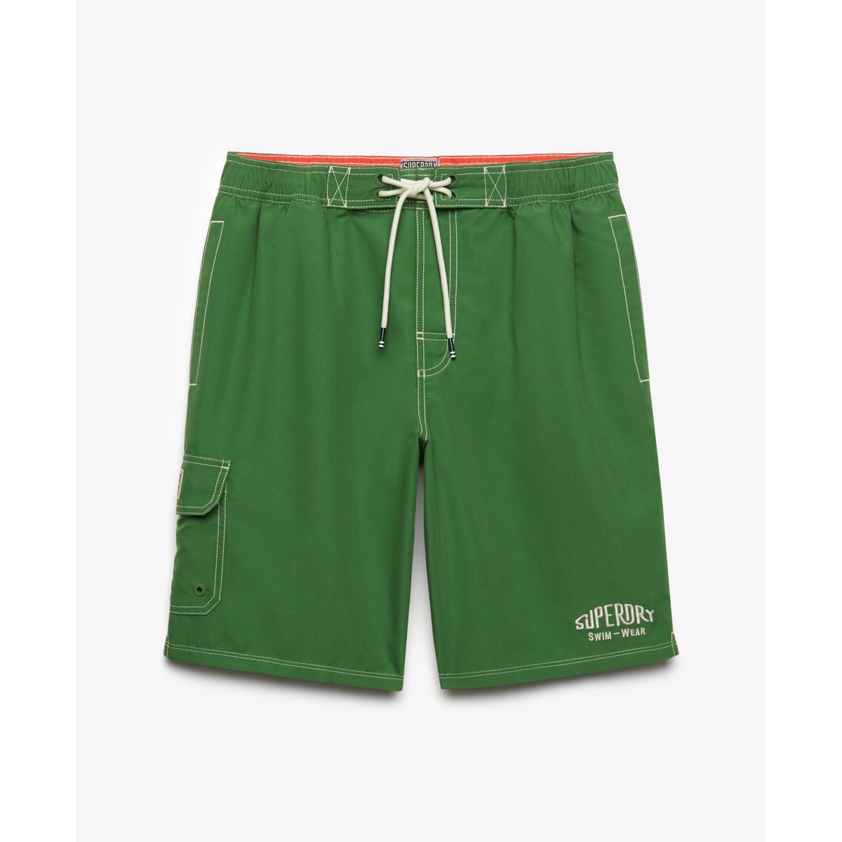 Boardshorts Cargo 19 Pouces vert palme de bananier, SUPERDRY