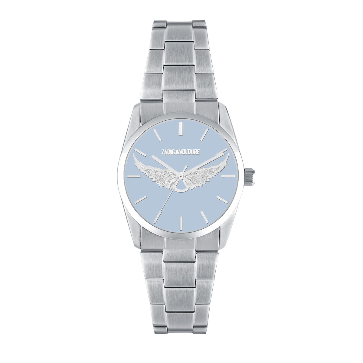 Montre Analogique  ZADIG argenté bleu clair argenté, ZADIG&VOLTAIRE