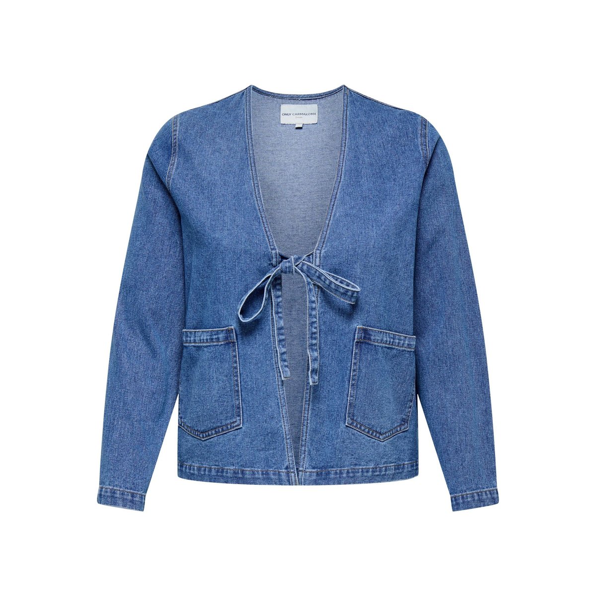 Veste En Jean medium blue denim, ONLY CARMAKOMA