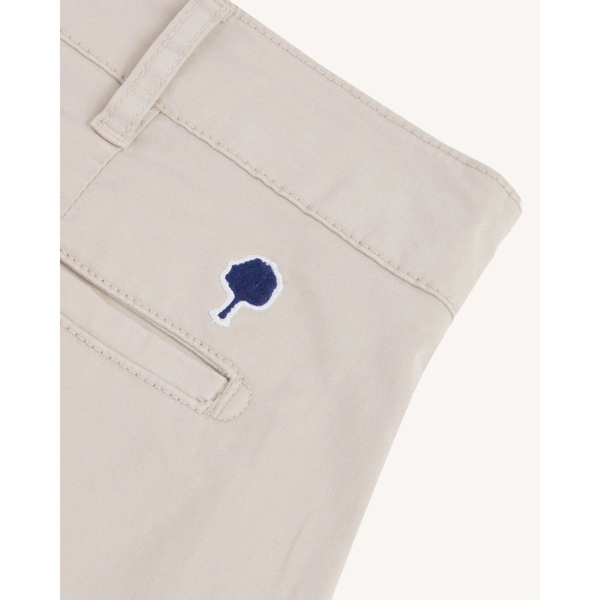 Short chino SAULIEU écru, FAGUO