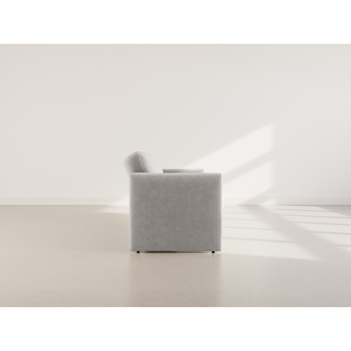 Canapé Clic-clac en  3 places - MATHIS gris, BEST MOBILIER