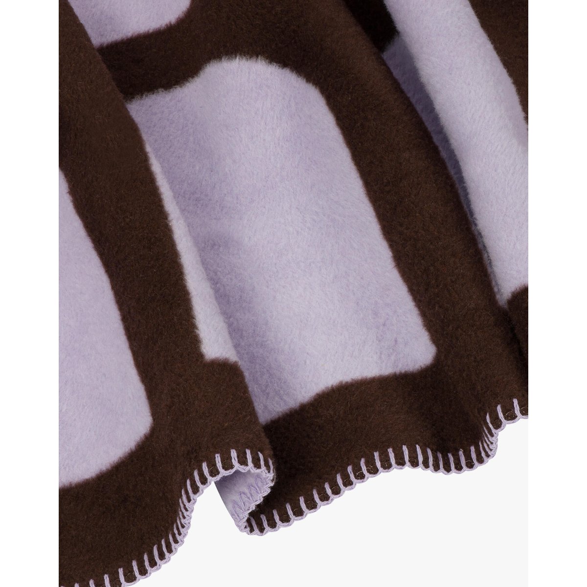 Plaid Gilli lilac & brown, NOO.MA