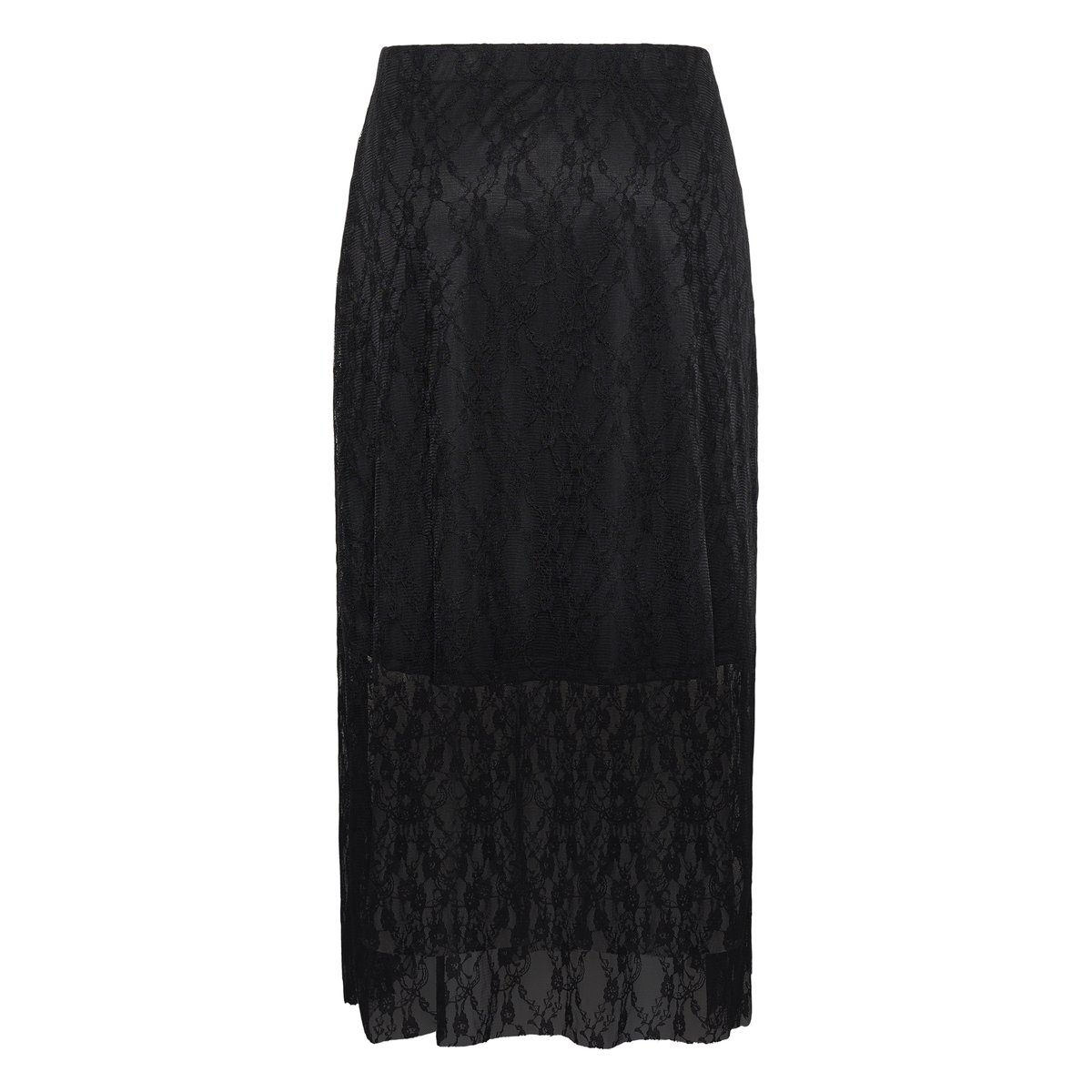 Jupe casual noir, KAFFE CURVE
