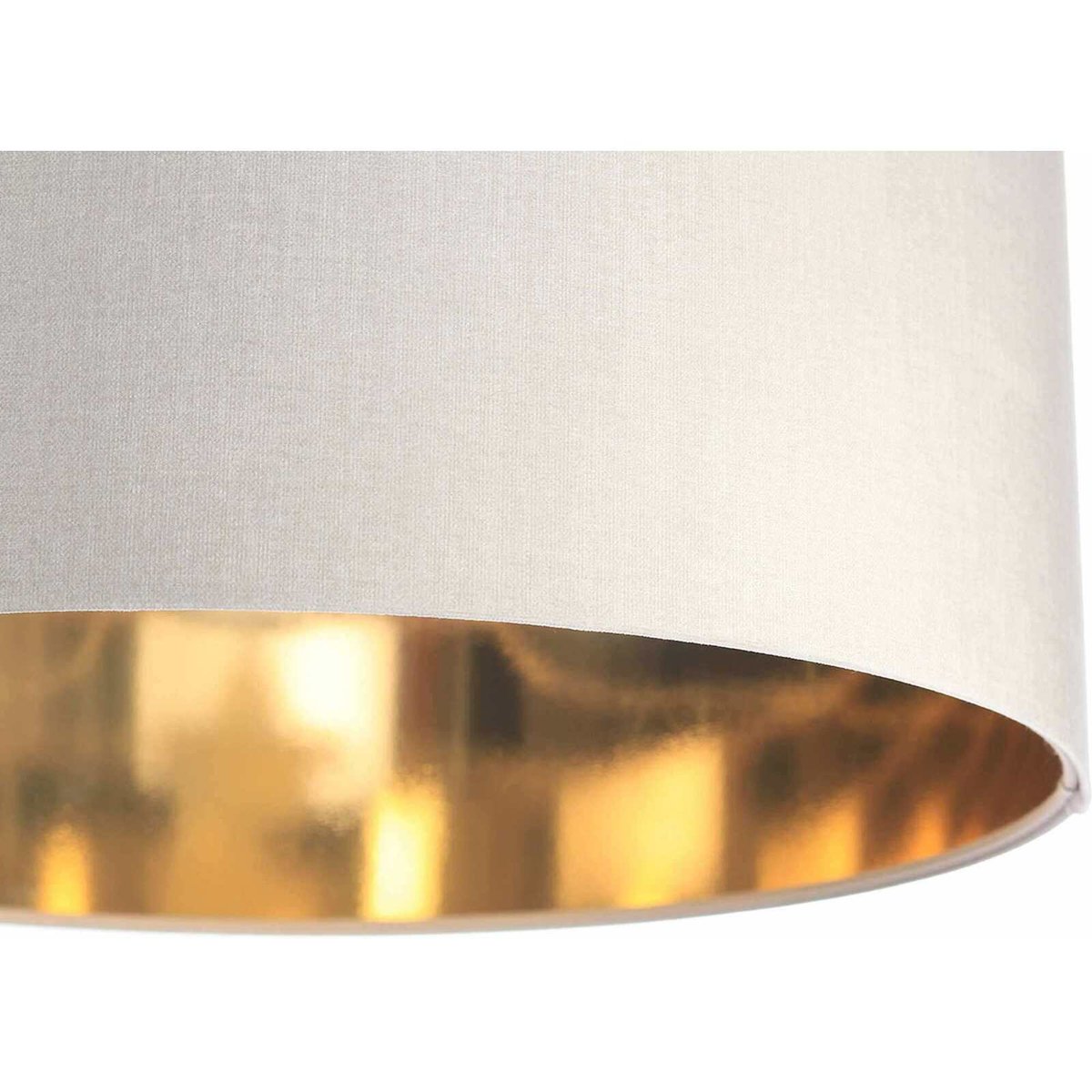 Suspension en velours, GLAM crème et doré brillant, BPS KONCEPT