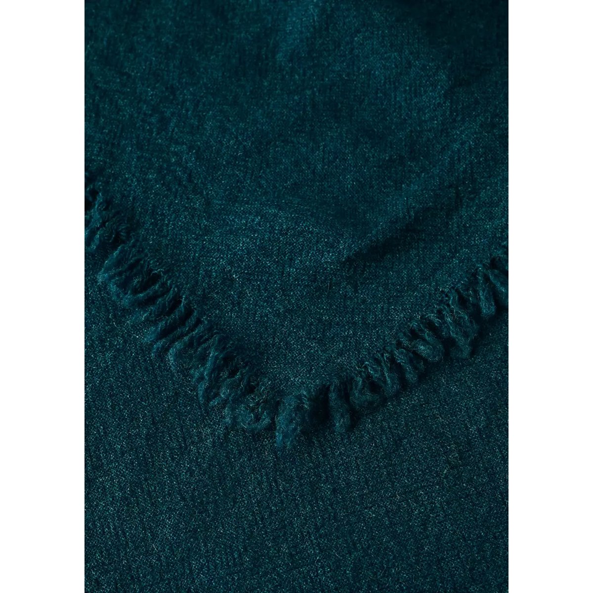 Couverture/plai harlem bleu pétrole, MANGO HOME