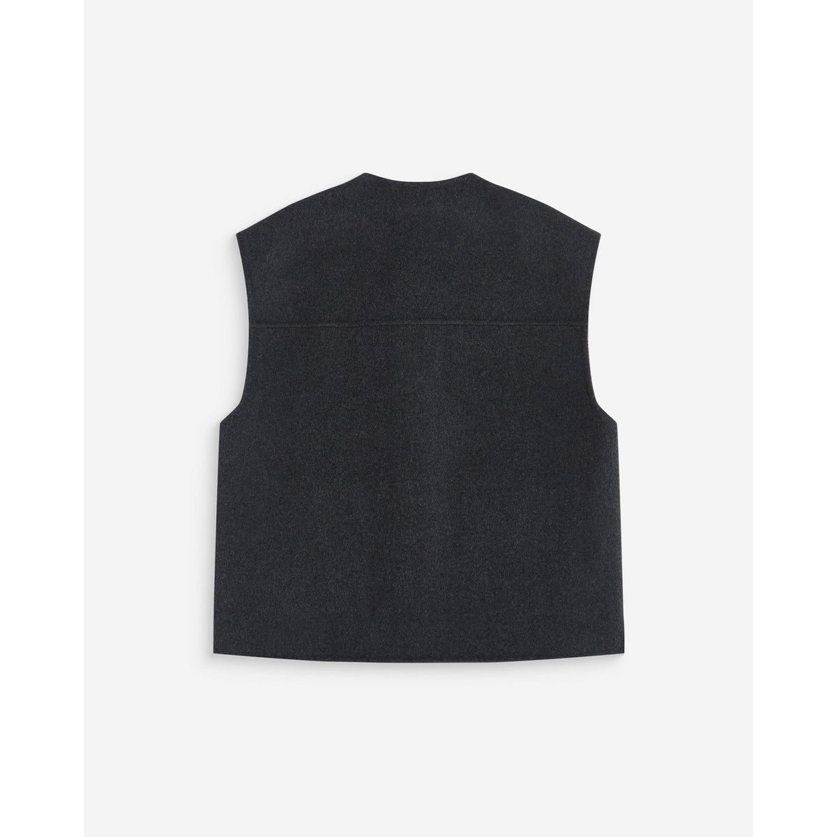 Veste sans manches oversize sable Adagio anthracite, GRACE & MILA