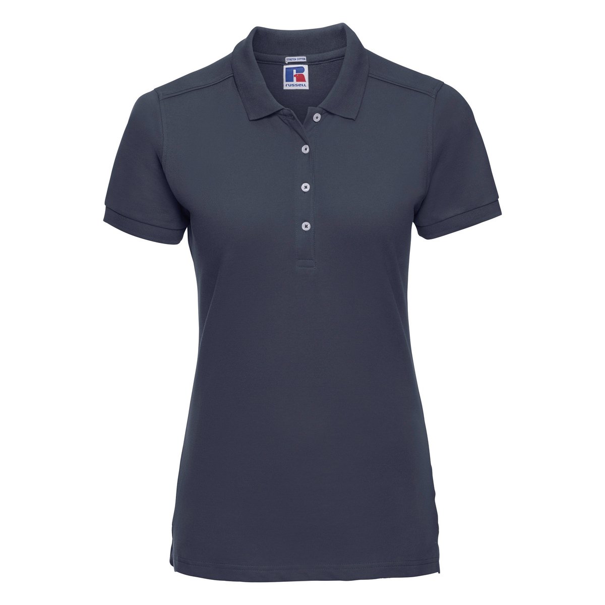 Polo Manches Courtes bleu marine, RUSSELL