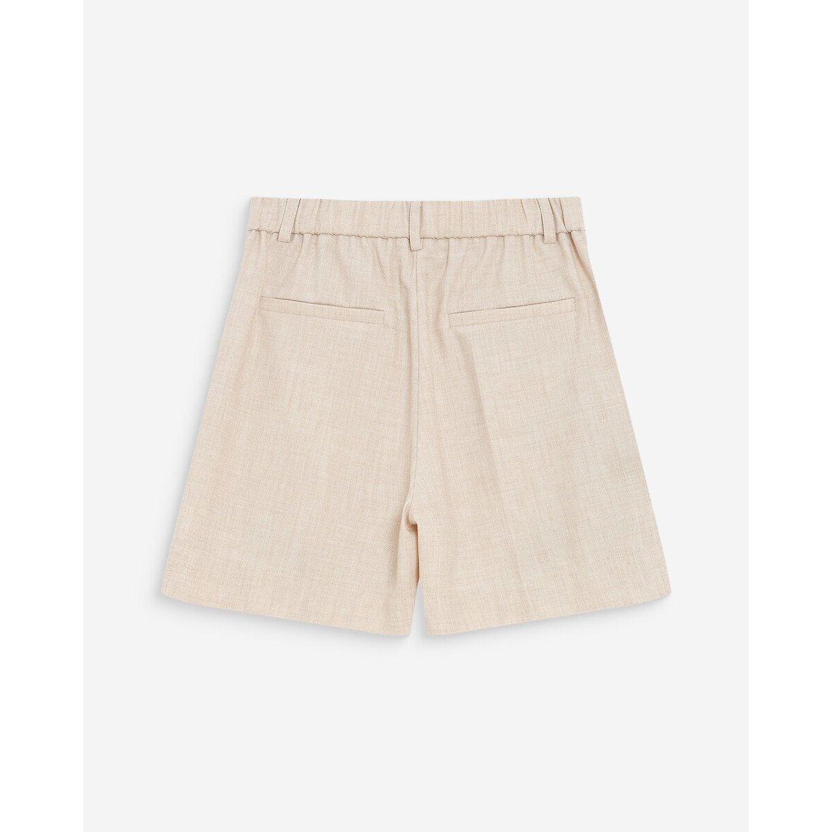 Short coupe droite VITE beige, GRACE & MILA