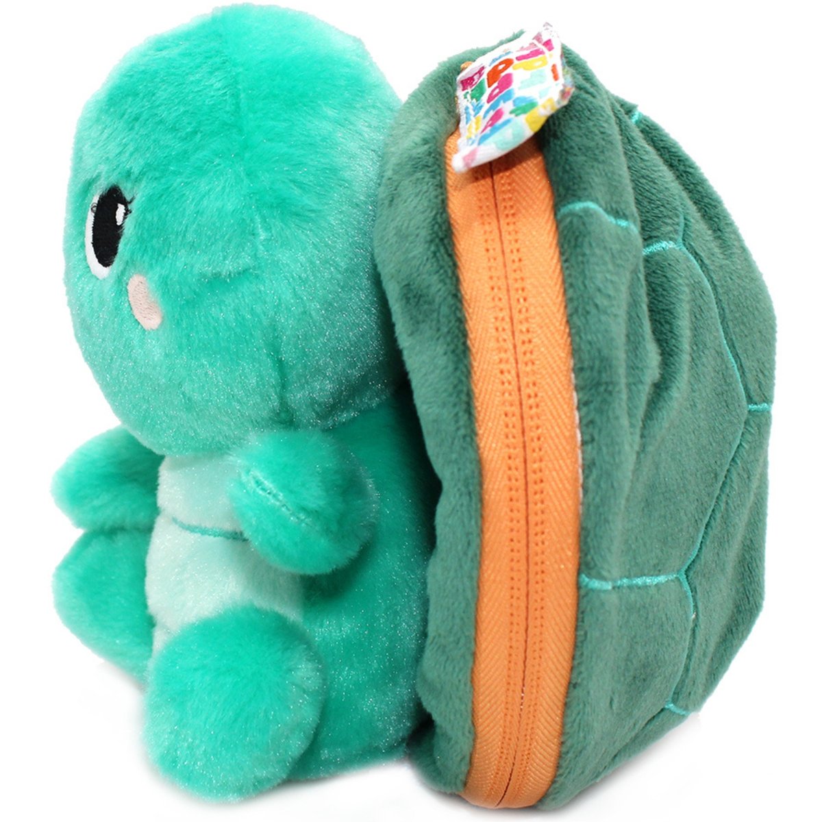 Peluche Les Flipetz rouge, vert, noir, LES DEGLINGOS