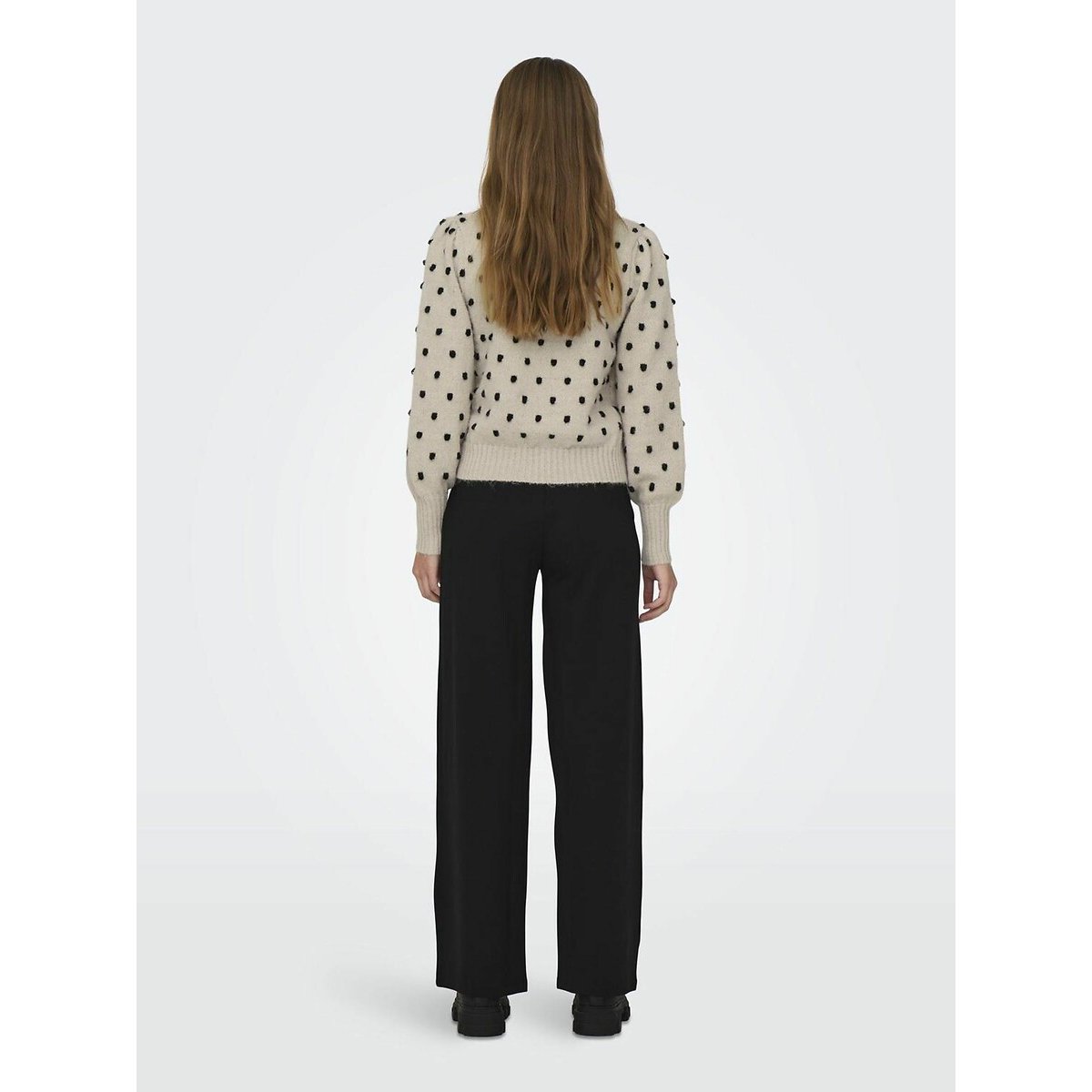Pull stampato a maniche lunghe ecru , JDY