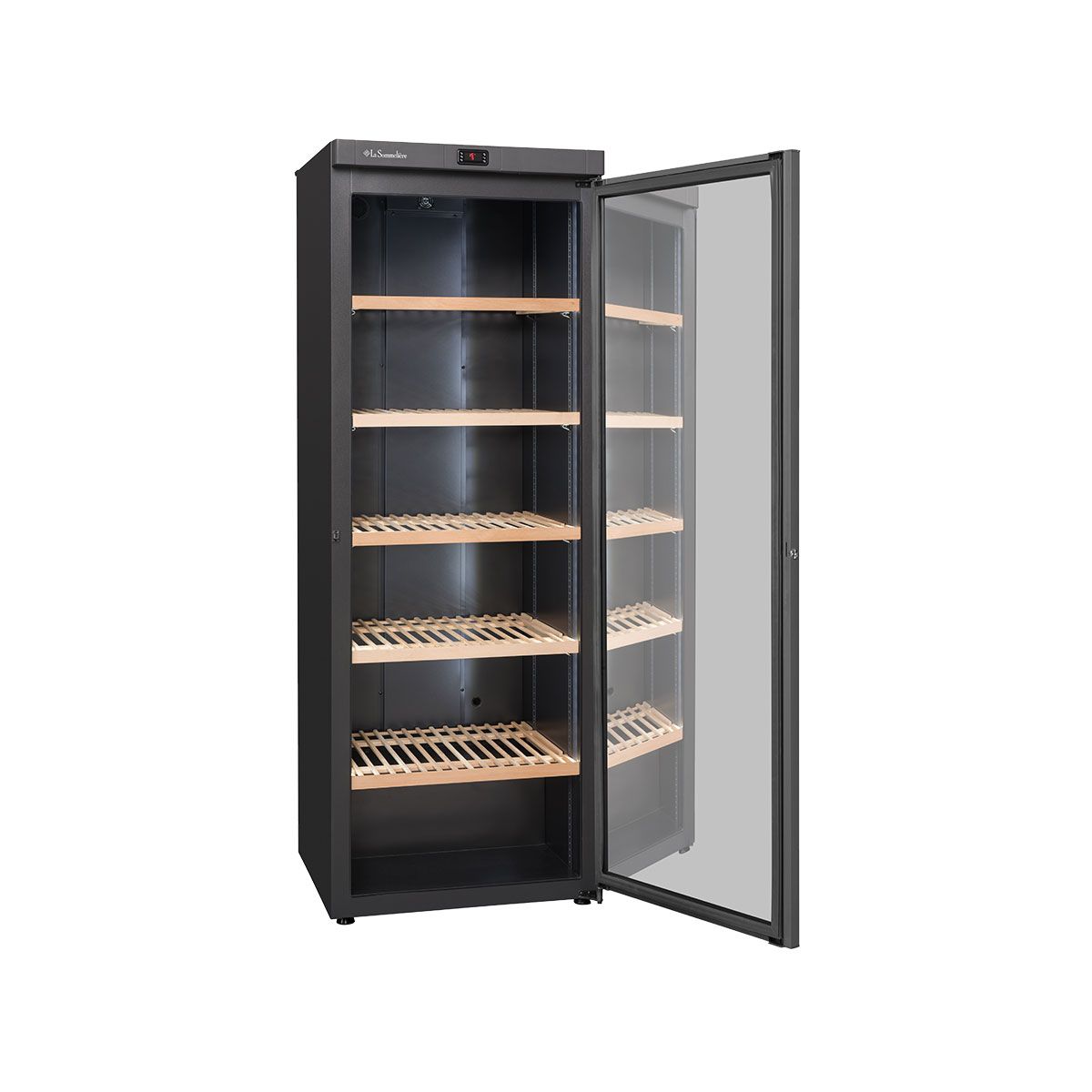 Cave à vin polyvalente VIP330VBLACK couleur unique, LA SOMMELIERE