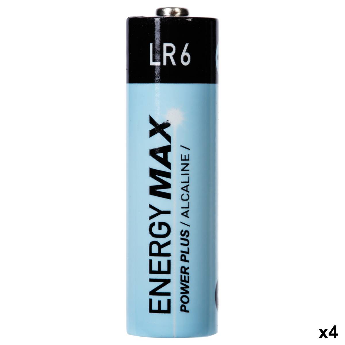 Piles power plus LR06 x4 bleu clair, 5FIVE SIMPLY SMART