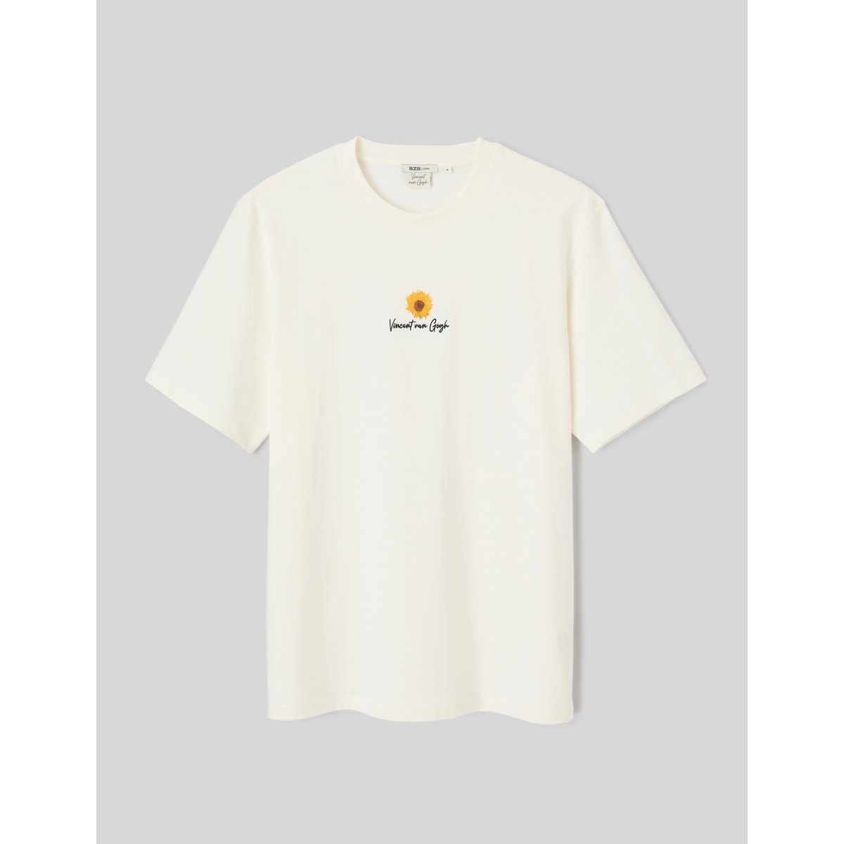 T-shirt licence van gogh blanc écru, BZB