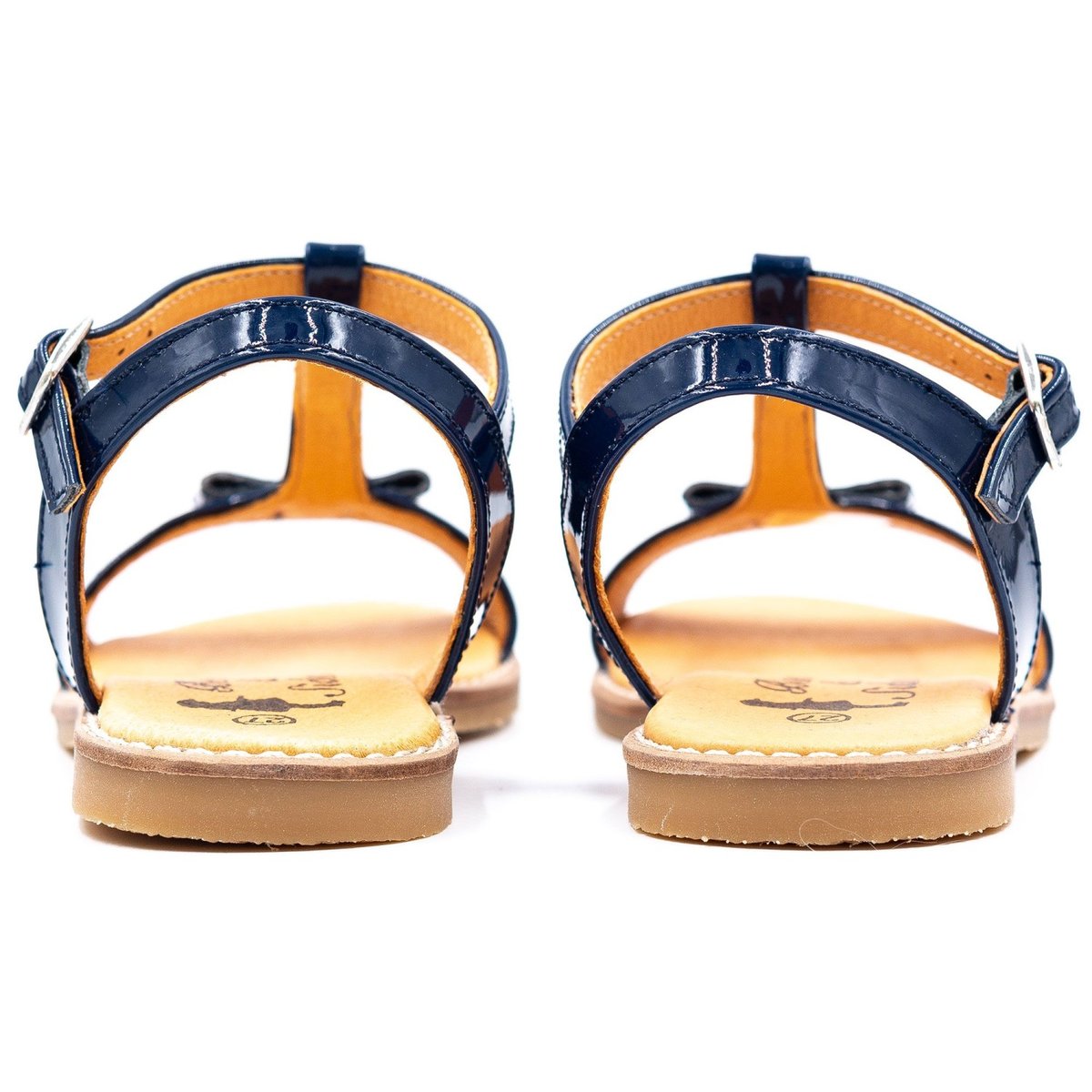 Boni Blanca - sandale fille bleu marine, BONI&SIDONIE
