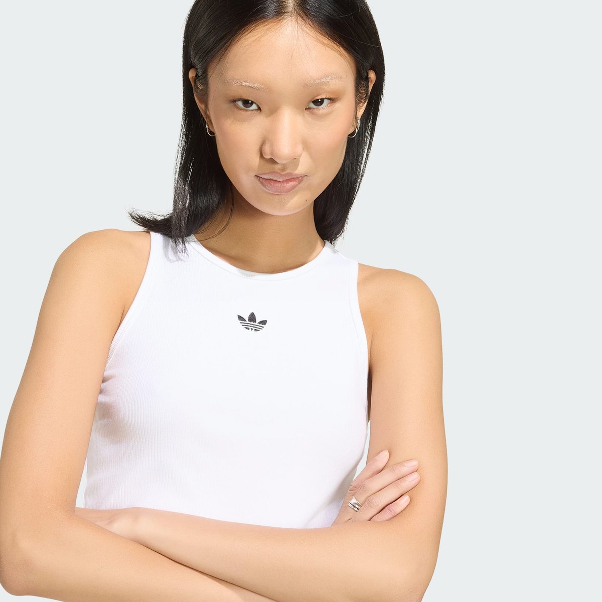 Débardeur Côtelé Essentials Débardeur Côtelé Essentials white, adidas Originals