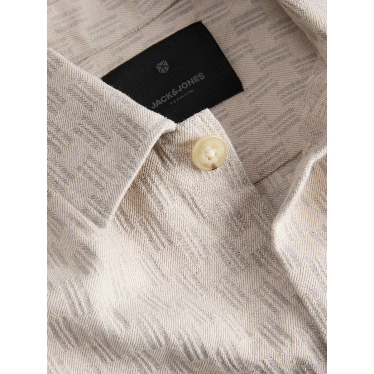 Surchemise blanche - ancient scroll 1, JACK & JONES