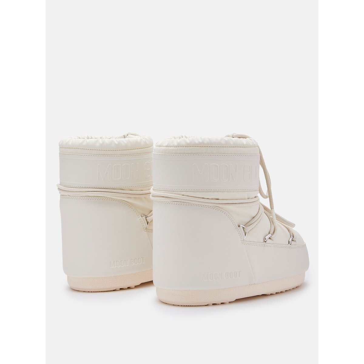 Boots MB ICON LOW RUBBER ecru, MOON BOOT