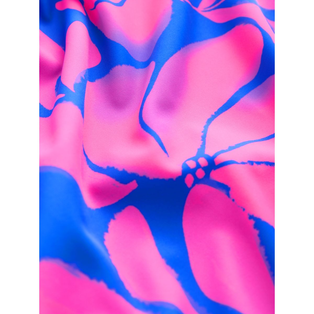 Bikini à manches longues imprimé floral bleu/rose, NEXT