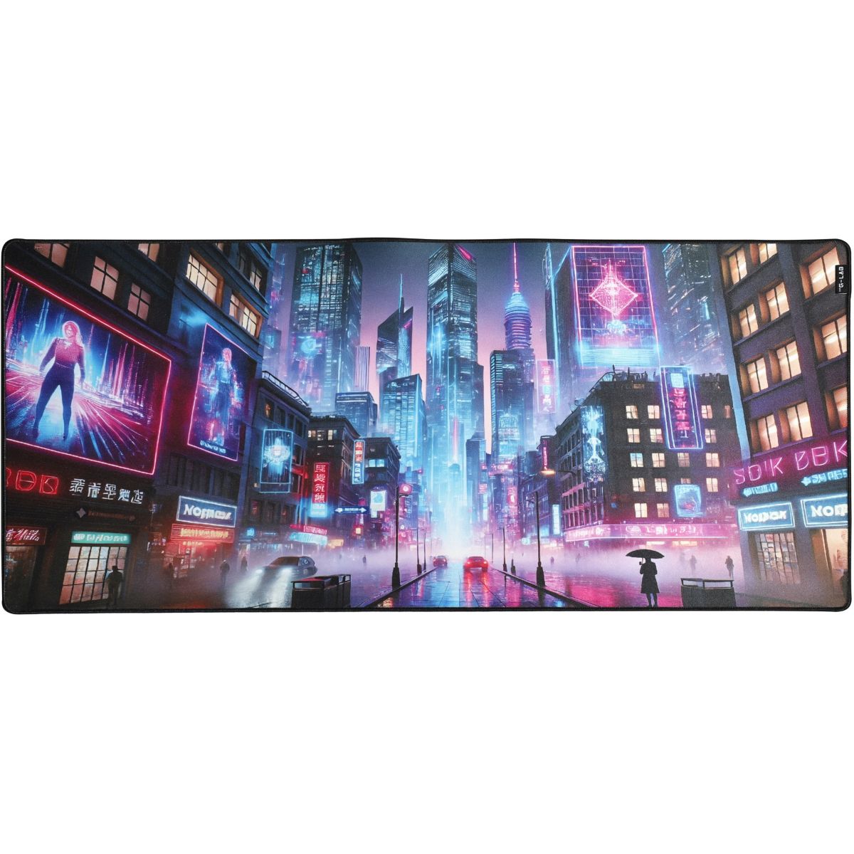 Tapis de souris PAD CYBERCITY couleur unique, THE G-LAB