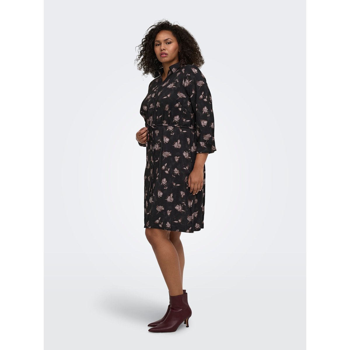 Robe Chemise bleue - meteorite 1, ONLY CARMAKOMA