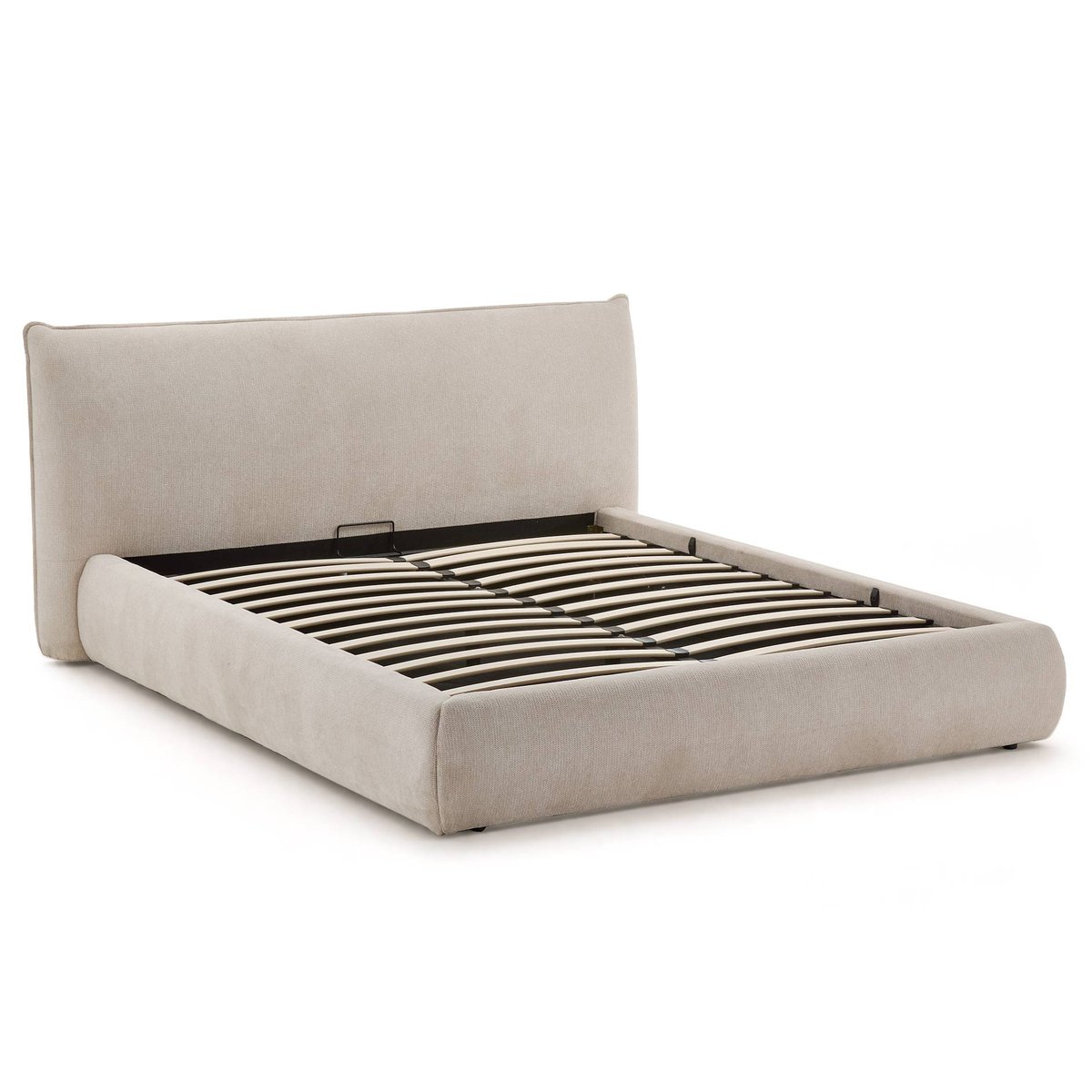 Lit coffre - ARTHUR beige, BEST MOBILIER