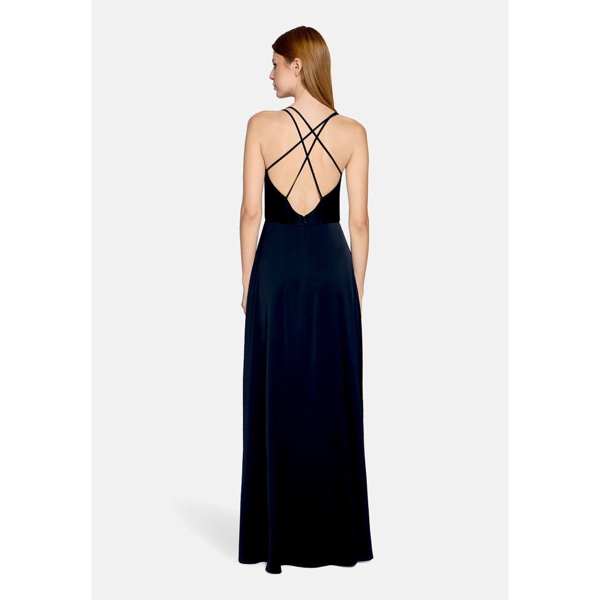 Robe de soirée à encolure en v night sky, VERA MONT