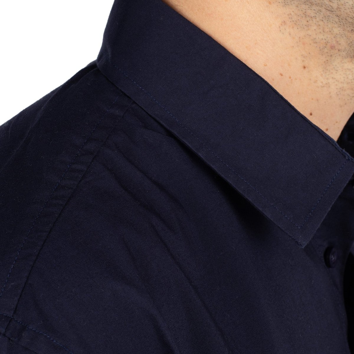 Chemise Unie Chic navy, SHILTON