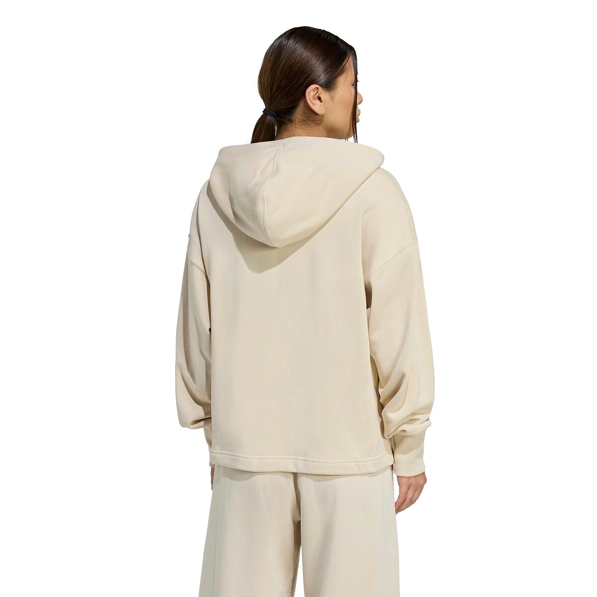 Sweat à capuche zippé All Szn beige clair, ADIDAS SPORTSWEAR