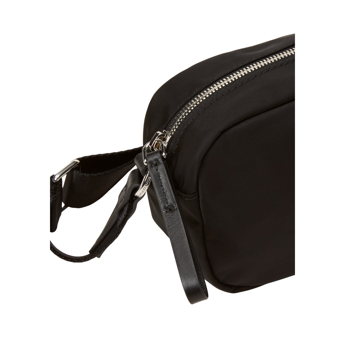 Sac à bandoulière xs en matériau recyclé noir, MARC O'POLO