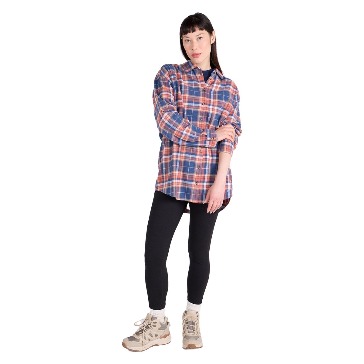 Chemise manches longues ELM bleu marine, MOUNTAIN WAREHOUSE