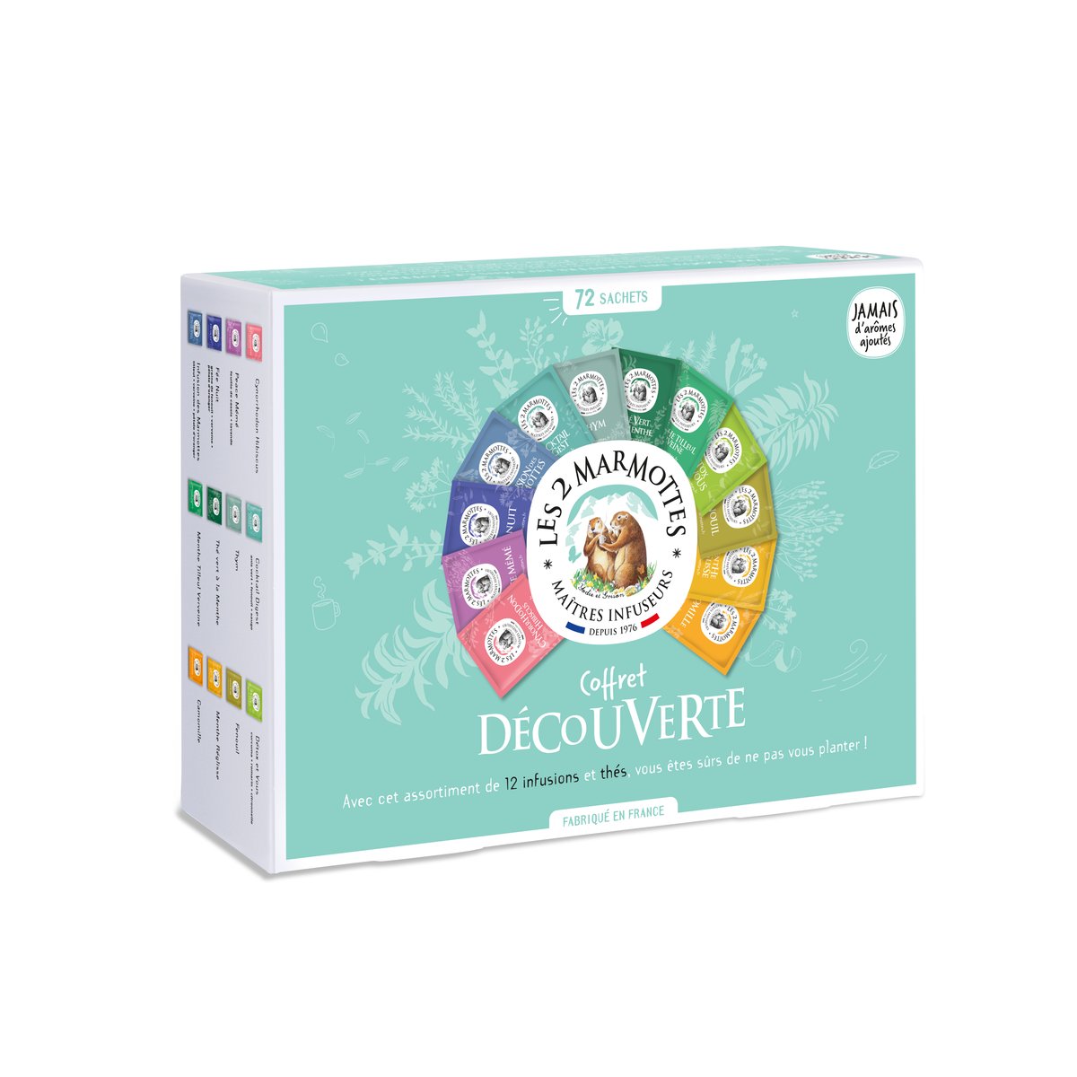 Machine à thé tea time & coffret découverte crème rouge, SENYA