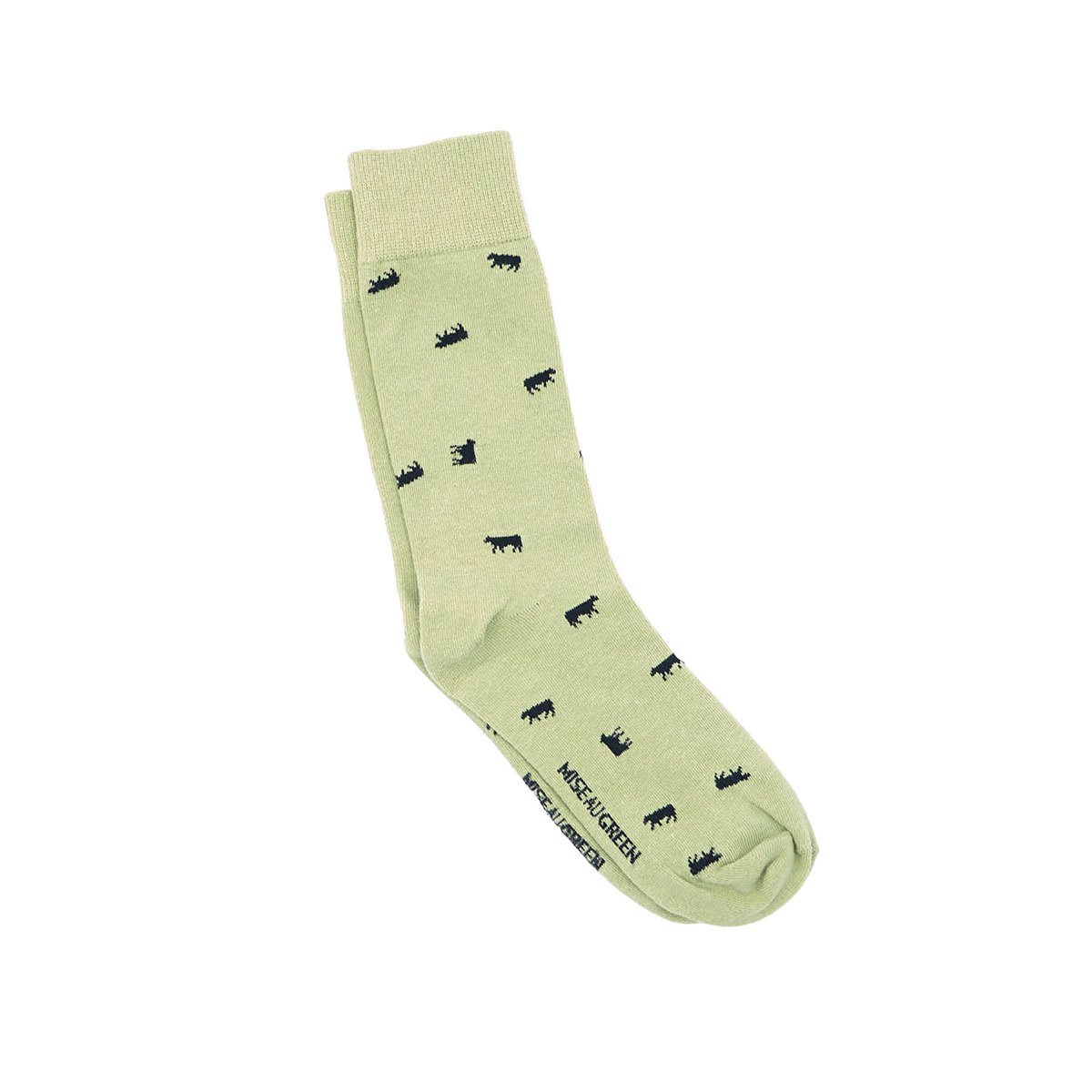 Chaussettes Billie vert clair, MISE AU GREEN