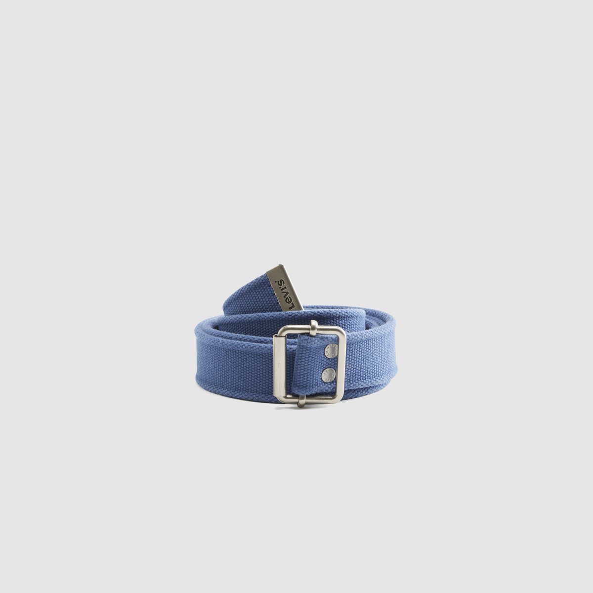 Ceinture en sangle délavée bleu - indigo, LEVI'S