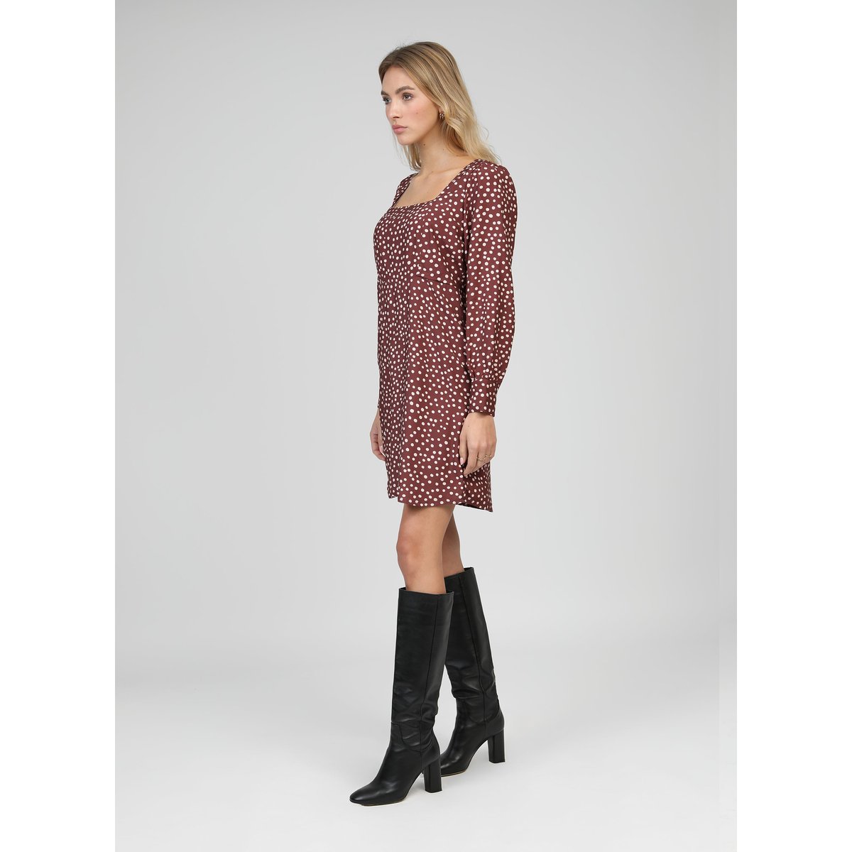 Robe Courte MAWILL jakaranda choco, AN'GE