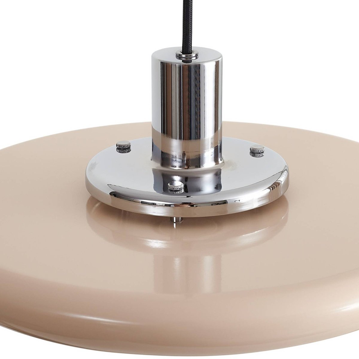 Suspension en métal vintage, Branford beige, LINDBY