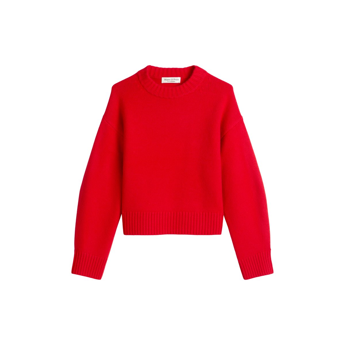Pull en cachemire regular avec un confort de port exclusif rouge clair, MARC O'POLO