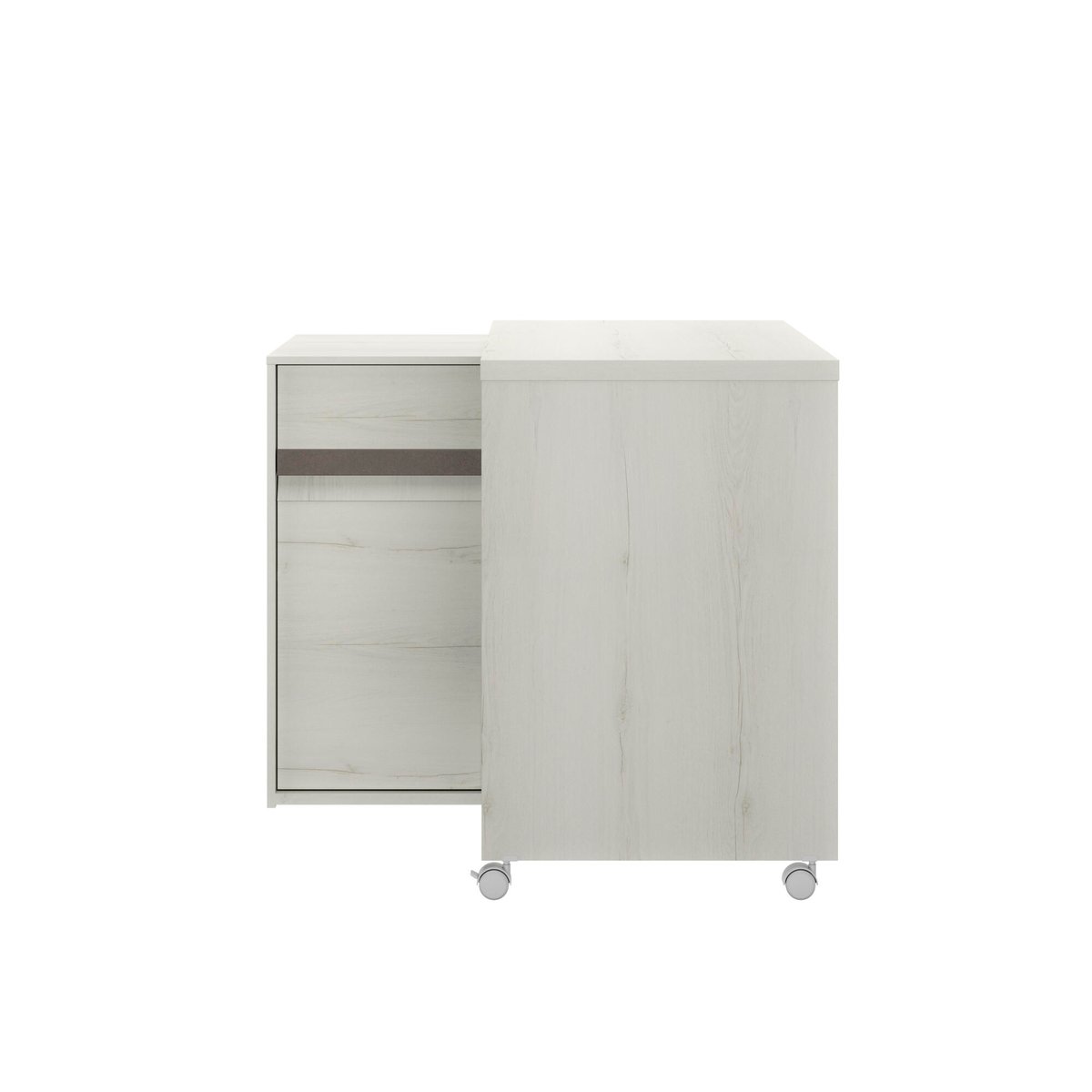 Bar pivotant 1 porte 3 niches helvézia beige, GAMI